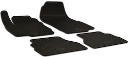 Umbrella Σετ Μπροστινά και Πίσω 4τμχ για Ford B-Max 2012+ Μαύρα