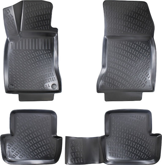 Umbrella Set Covorașe Față și Spate 4buc din Furtun pentru Mercedes-Benz GLA - Magazin online 2014-2019 Negre