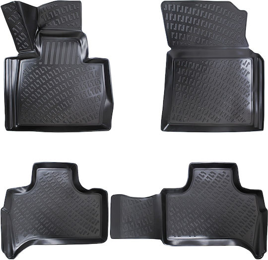 Umbrella Set Covorașe Față și Spate 4buc din Furtun pentru BMW X5 / E53 1999-2006 Negre