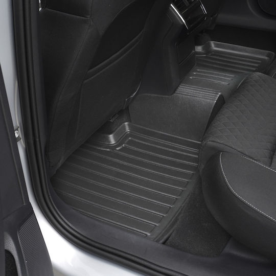 Umbrella Set Covorașe Față și Spate 4buc din Furtun pentru Citroen Berlingo 2008-2018 Negre