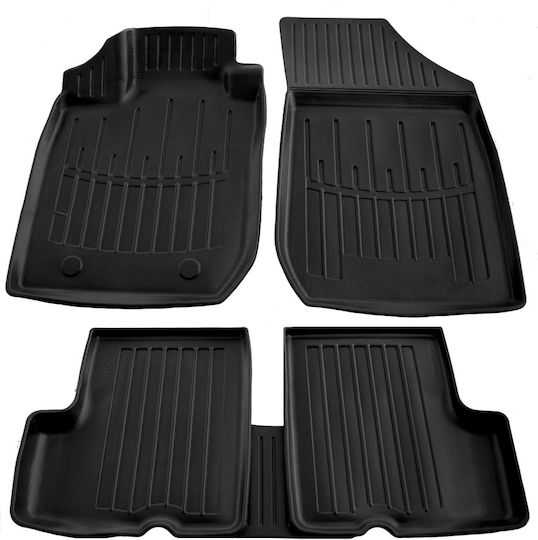 Umbrella Set Covorașe Față și Spate 4buc din Furtun pentru Dacia Magazin online Logan 2004-2012 Negre