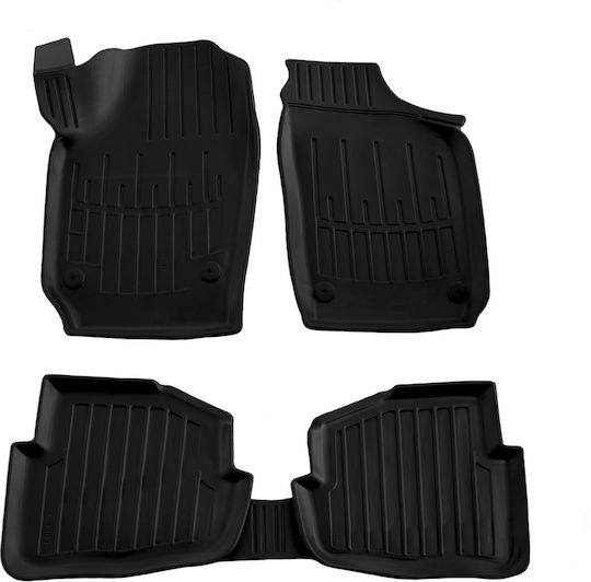 Umbrella Set Covorașe Față și Spate 4buc din Furtun pentru Volkswagen Polo 2001-2009 Negre