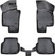 Umbrella Set Covorașe Față și Spate 4buc din Furtun pentru Volkswagen Jetta 2011-2019 Negre