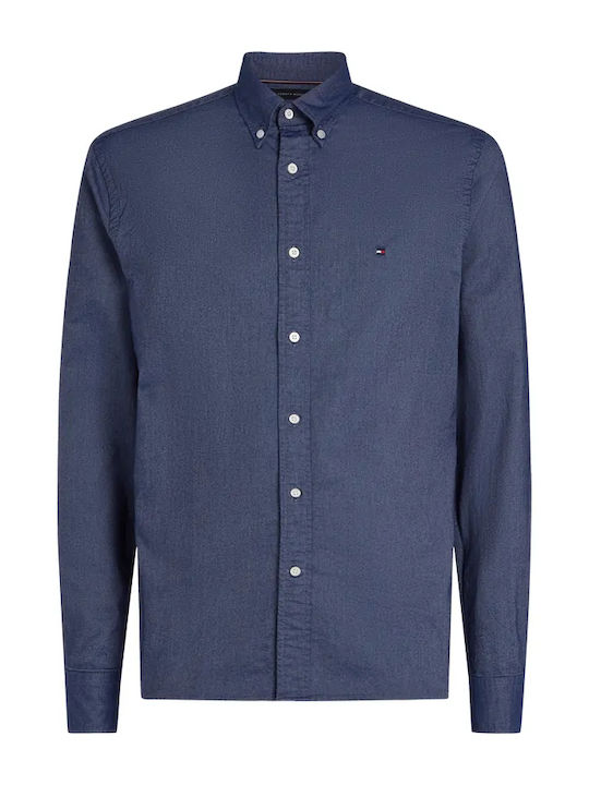 Tommy Hilfiger Oxford Μακρυμάνικo Βαμβακερό Που...