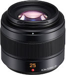 Panasonic Voller Rahmen Kameraobjektiv Leica DG Summilux 25mm f/1.4 II ASPH für Micro Four Thirds (MFT) Mount