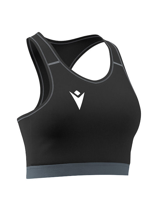 Macron Women's Sports Bra without Padding Black