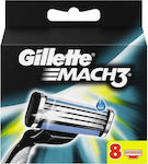 Gillette Mach3 mit & Gleitstreifen 8Stück