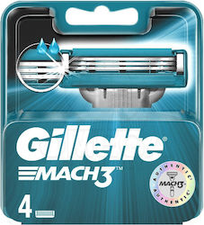Gillette Mach3 Replacement Heads with 3 Blades ...