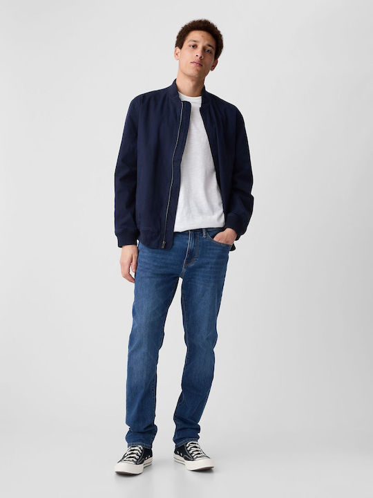 GAP Ανδρικό Παντελόνι Τζιν σε Slim Εφαρμογή Medium Wash