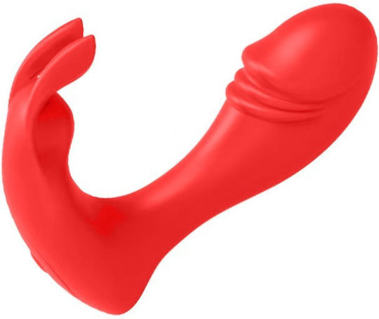 STD Δονητής G-Spot με Απομακρυσμένο Έλεγχο Κόκκινος