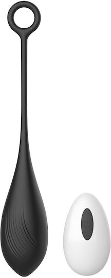 Mokko Toys Vibrator Egg cu Telecomandă 6cm Negru