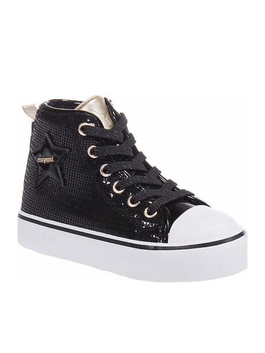 Mayoral Kids Boots with Zipper Black