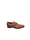 Damiani Men's Leather Dress Shoes Tabac Brown