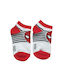 Disney Kids' Ankle Socks White