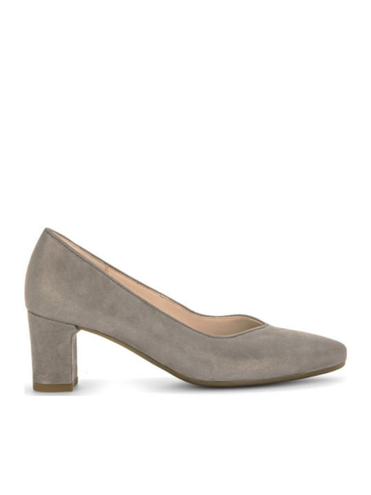 Gabor Damen Nubukleder Pumps Grau Gab/32152 13-...