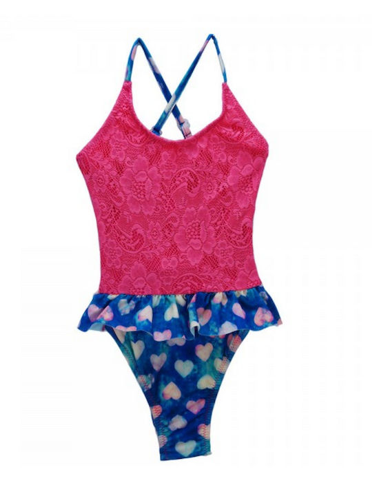 Crool Kids Swimwear One-Piece Pink