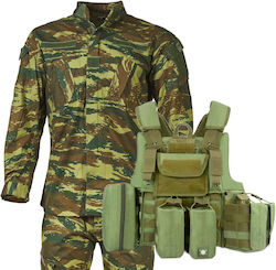 Woodland Uniformă Militară Camuflaj grecesc