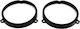 Car Speaker Adapter Rings Code 20.574 Kia Rio 2018-2023 Front Rear 165mm