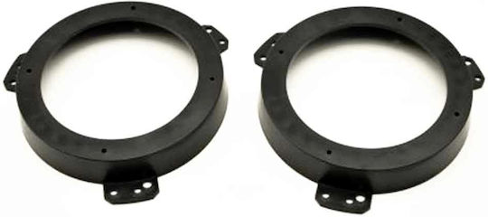 Car Speaker Adapter Rings Code 20.489 Fiat Punto 2005-2018 Front 130mm