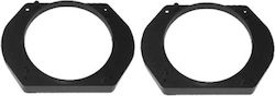 Car Speaker Adapter Rings Code 20.412 Fiat Brava 1995-2003 Front 130mm