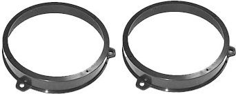 Car Speaker Adapter Rings Code 20.503 Fiat Panda 2003-2012 Rear 165mm