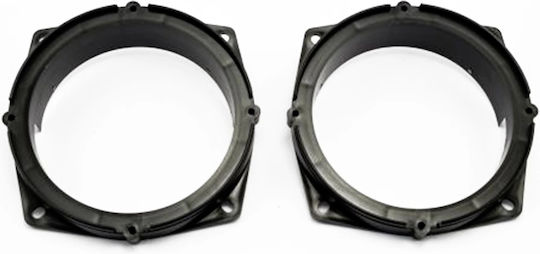 Car Speaker Adapter Rings Code 20.534 Mitsubishi Colt 2002-2013 Front Rear 130mm
