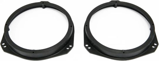 Car Speaker Adapter Rings Code 20.518 Alfa Romeo Giulia 2016-2023 Front Rear 165mm