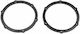 Car Speaker Adapter Rings Code 20.564 Citroen C-elysee 2012-2016 Front Rear 165mm