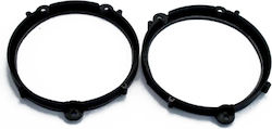 Lautsprecher-Adapterringe Code 20.562 Renault Twingo 2 2007-2014 vorne 165mm Lautsprecher-Adapterringe Code 20.562 Renault Twingo 2 2007-2014 vorne 165mm