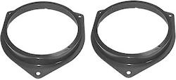 Lautsprecher-Adapterringe Code 20.494 Toyota C-HR 2016-2023 vorne hinten 165mm