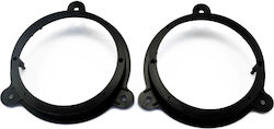 Car Speaker Adapter Rings Code 20.550 Nissan Frontier 2014-2023 Front 165mm Car Speaker Adapter Rings Code 20.550 Nissan Frontier 2014-2023 Front 165mm
