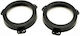 Car Speaker Adapter Rings Code 20.489 Opel Zafira A 1999-2005 Front 130mm