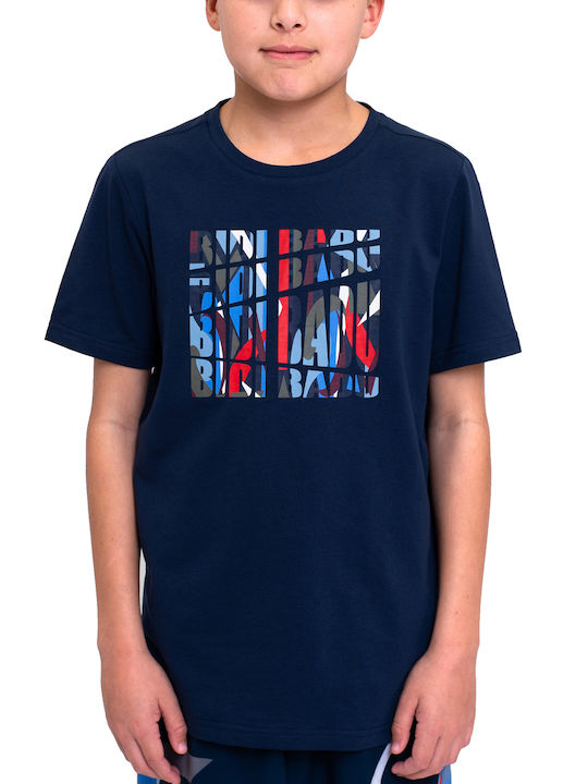 Bidi Badu Παιδικό T-shirt Dark Blue, Red, Blue