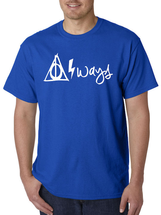 Tricou pentru copii Albastru Harry Potter Always