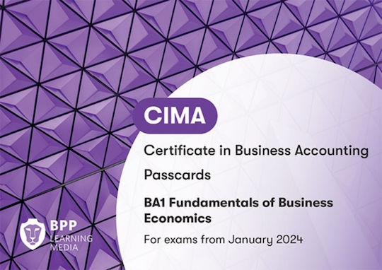 Cima Ba1 Fundamentals Business Economics Bpp Learning Media Spiral Bound