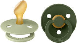 Bibs Schnuller Gummi Salbei / Jägergrün für 6-18 Monate 2 Stück Bibs Schnuller Gummi Salbei / Jägergrün für 6-18 Monate 2 Stück