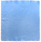 Light Blue Eyewear Cleaning Cloths with Microfibers