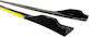 Set 2 Extensii Praguri Tuning 210 Cm Negru Lucios Buza Galbenă
