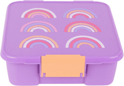 Rainbow Plastic Kids' Food Container