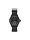 AVI-8 Flyboy Watch Battery with Black Fabric Strap