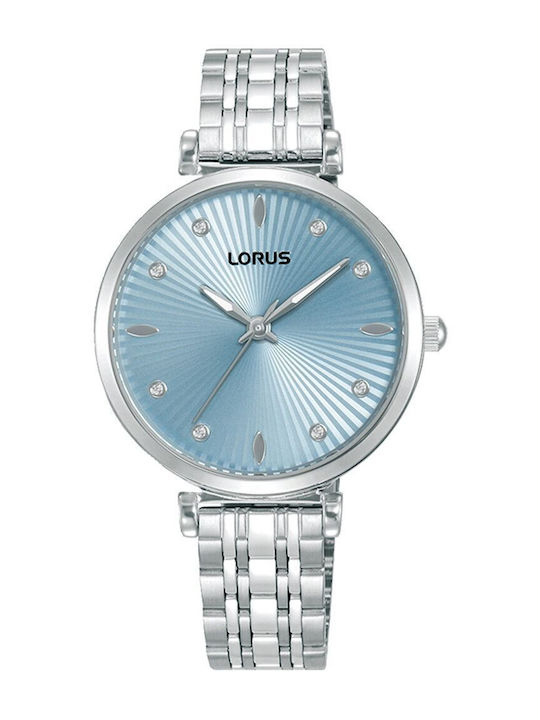 Lorus Men's Watch 32mm Battery with Silver Metal Bracelet
