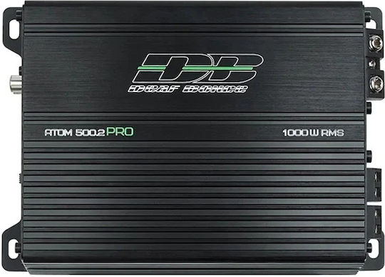 Deaf Bonce Apocalypse Atom-500.2 Pro Car Amplifier 2 Channels 1000w