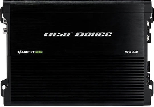 Deaf Bonce Machete Mfa-4.80 Auto Verstärker 4 Kanäle 480W