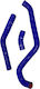 Silicone Hose Kit Yamaha Xt660 R X Z 2004-2014 Blue