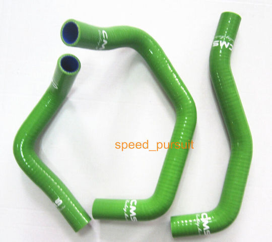 Silikonschläuche Kawasaki Zx6r Ninja 2003-2004 Grün