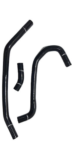 Silikonschlauchkit Honda CRF250 CRF250X CRF250R 2004-2009 Schwarz
