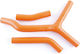 Furtunuri din silicon Eu Ktm125/200sx 2003-2006 Portocaliu