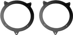 Car Speaker Adapter Rings Code 20.449 Bmw Series 3 E46 1997-2006 Front 130mm Car Speaker Adapter Rings Code 20.449 Bmw Series 3 E46 1997-2006 Front 130mm