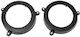 Car Speaker Adapter Rings Code 20.464 Mercedes-benz C Class W204 2011-2015 Front 130mm