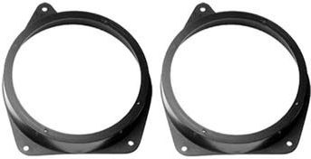Car Speaker Adapter Rings Code 20.442 Seat Ibiza 2 1993-2002 Front 165mm